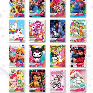 40 برگ مجلد حاشیه دار دخترانه